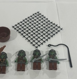 Lego Castle Fantasy Era 7048 Troll Orc Warship cas350 cas377 cas375 minifigures