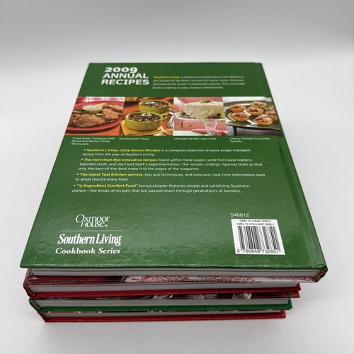 Southern Living Annual Recipes Cookbooks (2000,01,08,09) Hardcover 4 Book Lot - Picture 3 of 14