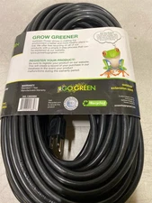 Go Green Power Inc. (GG-13800BK) 14/3 SJTW Outdoor Extension Cord, Black, 100 ft