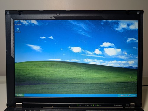 14" Lenovo ThinkPad T61 • Core 2 Duo • 4GB • 100GB HDD • 1280×800 • Windows XP - Picture 3 of 23