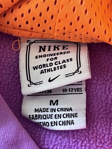 Nike Light Purple Logo Hoodie YMD 10/12 - Picture 4 of 4