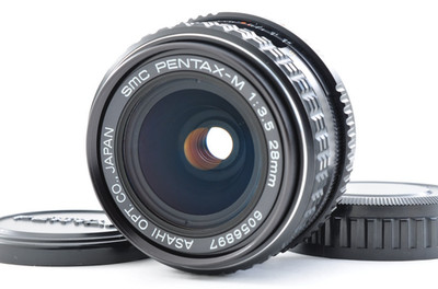 PENTAX SMC PENTAX-M 28mm F3.5 広角単焦点 L573 Asahi Pentax-M 28mm f3.5 - vintage lens review and test - YouTube