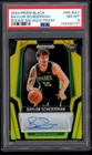 2024-25 PRIZM BLACK GOLD BAYLOR SCHEIERMAN RC AUTO AUTOGRAPH 8/10 PSA 8 CELTICS
