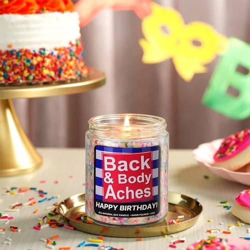 Funny Happy Birthday Candle, Birthday Gifts for Women Men, Gifts for Her and - Picture 4 of 7
