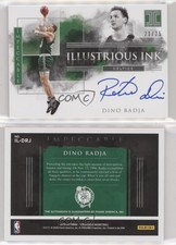 2019-20 Panini Impeccable Illustrious Ink Holo Silver /25 Dino Radja Auto HOF