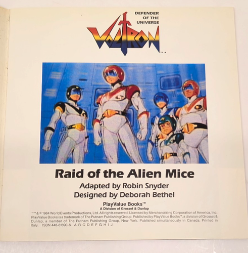 Voltron Defender Of The Universe Adventure Storybook Complete Set VTG 1984/85 - Picture 6 of 10