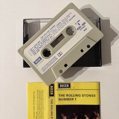 THE ROLLING STONES - NUMBER 1 (RARE DECCA UK CASSETTE TAPE) - Picture 3 of 6