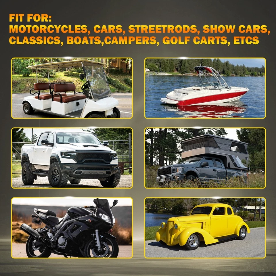 Antena de bala calibre 50 Cal para camioneta Chevy GMC SUV Silverado Sierra Denali Foto 2 de 4