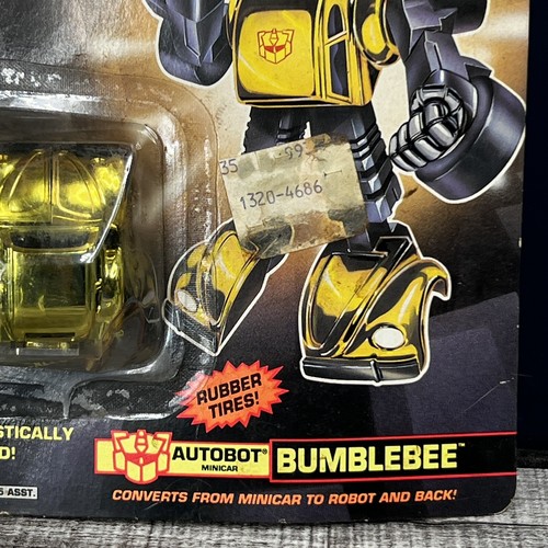 VTG 1992 Transformers G2 BUMBLEBEE Autobot Vintage Hasbro Minicar Collectible - Picture 3 of 7