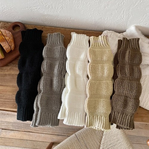 Scrunch Leg Warmers for Women Girl Knitted Loose Slouchy Boot Covers Long Socks - Picture 4 of 13