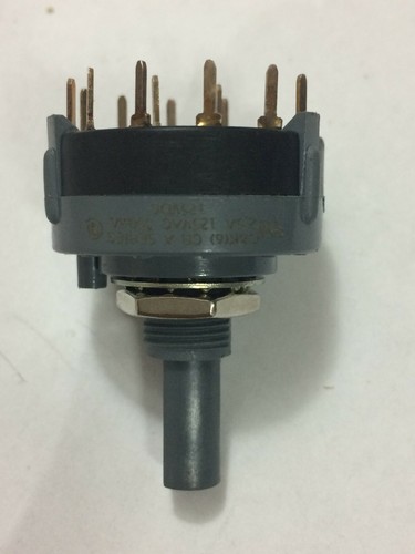 A20605RNCQ C&K Drehschalter DP6T verriegelte PC Pins 0,35A 125VDC - Bild 2 von 5