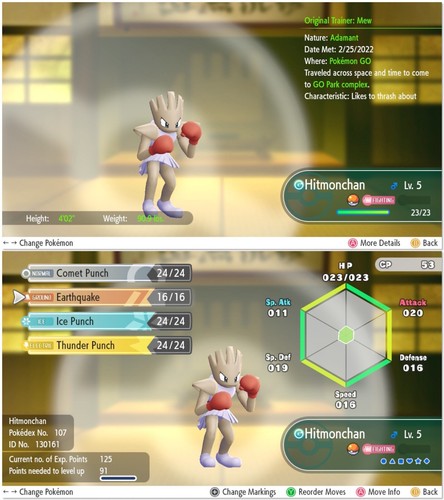 Choice of Low Level NON Shiny 6IV 0AV** Pokemon Let's Go Pikachu Eevee - Picture 77 of 116
