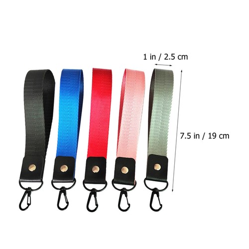 5pcs Key Chain Wrist Rope - Lost Strap Lanyard - Zdjęcie 4 z 12