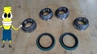 Front Wheel Bearing and Seal Set for Ford Ranger 1990-1997 4WD 4x4