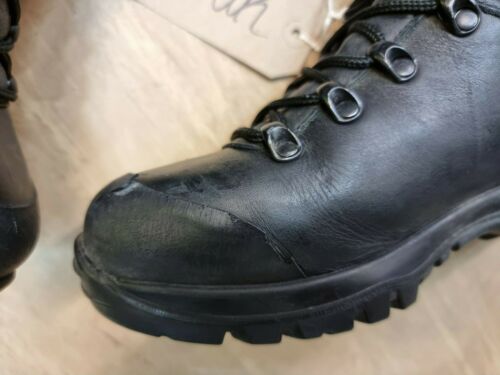 LOWA German Army SF Issue Black Leather GoreTex Vibram Boots Size 6.5 UK #662 - Picture 3 of 8
