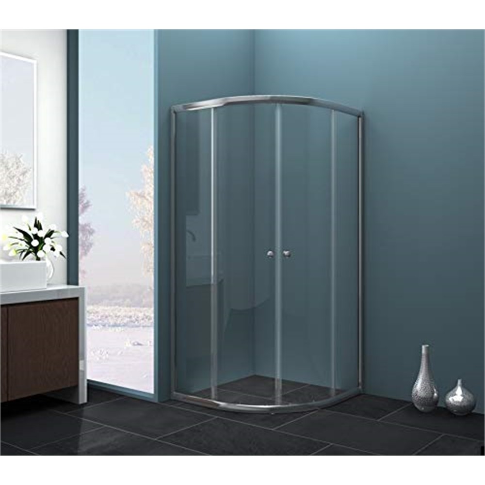 Supaplumb Double Porte Coulissante Quadrant, 1850mm x 800mm Supaplumb Double Porte Coulissante Quadrant, 1850mm x 800mm