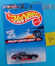 C72 HOT WHEELS DEALER'S CHOICE SERIES HIGH ROLLIN ROYALTY #568 VETTE NEW ON CARD