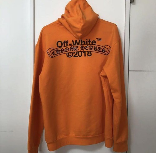 Chrome Hearts authentic offwhite limited hoodie XXL