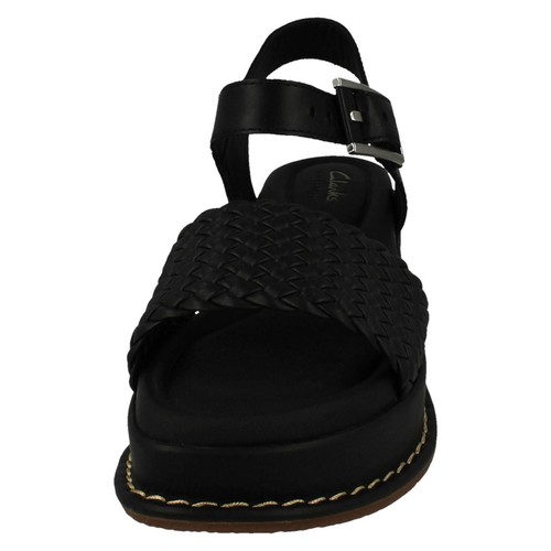 Sandalias De Cuero Con Tacón En Cuña 'Kimmei Bay' Para Dama Clarks - Ajuste D - Imagen 16 de 21
