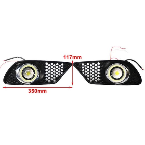 Cubierta de faro antiniebla rejilla antiniebla con luz para Mercedes Clase C W204 A2048850353 - Imagen 5 de 10