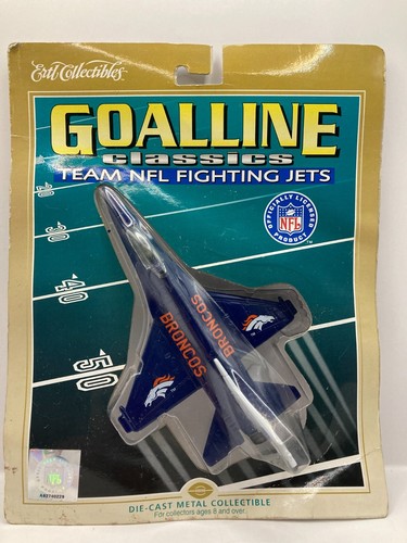  Ertl Collectibles Goalline Classics Team NFL Kampfflugzeuge Denver Broncos