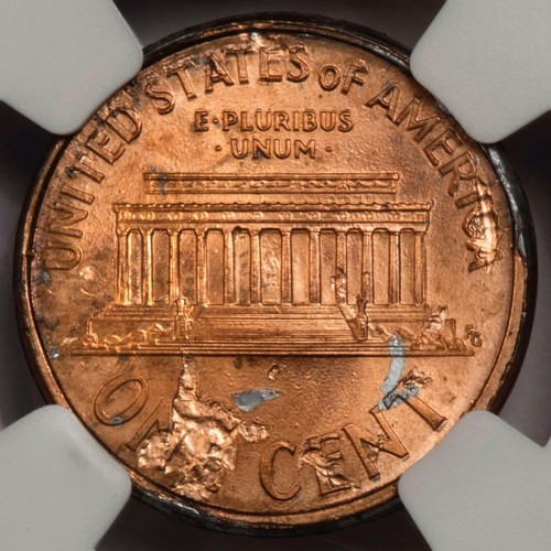 2000 NGC MS64RD Multi Struck On 2.4 Gram Defective Planchet Cent Mint Error Wow - Picture 2 of 4