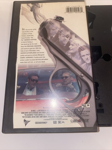 The Last Days of Frankie the Fly VHS Action Adventure Mafia Drugs Thriller OOP - Foto 7 di 19