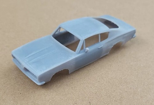 ABS-LIKE RESIN 3D PRINTED 1/43 1968 PLYMOUTH BARRACUDA BODY - Picture 2 of 9