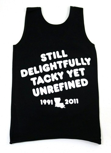 HOUMA LOUISIANA WINGING IT FOR 20 YEARS HOOTERS GIRLS X-SMALL XS UNIFORM TANK - Picture 2 of 2