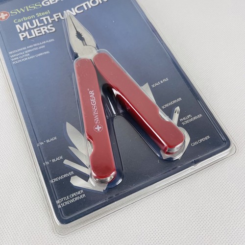 Swiss Gear, Carbon Steel Multi-Function Pliers New In Package - Picture 9 of 9
