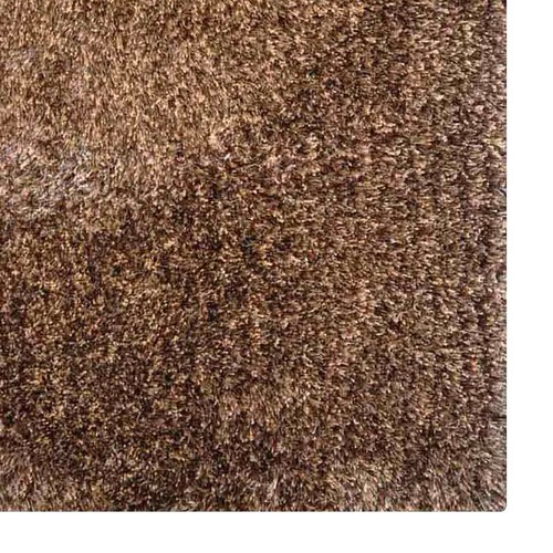 Hand Tufted Shag Polyester Round Area Rug Solid Beige Brown BBH Homes BBK00105 - Picture 50 of 73