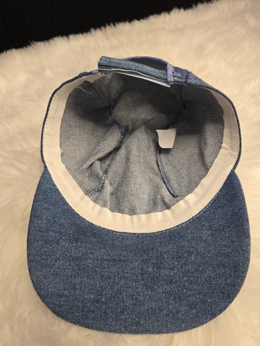 Gianni Versace Profumi Blue Denim Hat Cap Versace Jeans Collection Vintage Italy - Bild 8 von 12