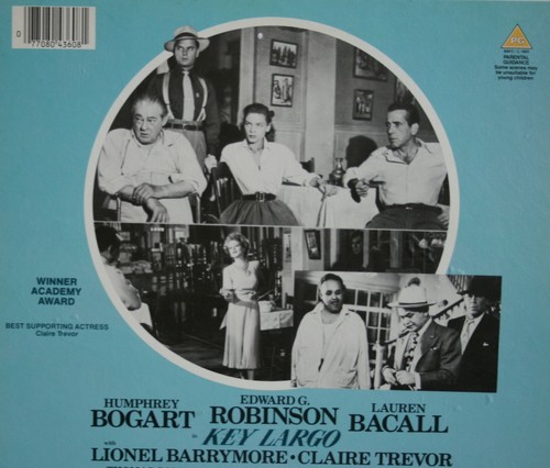 CED Videodisc - Key Largo - Humphrey Bogart Lauren Bacall - Picture 3 of 3