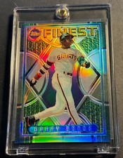 1995 BARRY BONDS TOPPS FINEST REFRACTOR #192 GIANTS NICE (413)