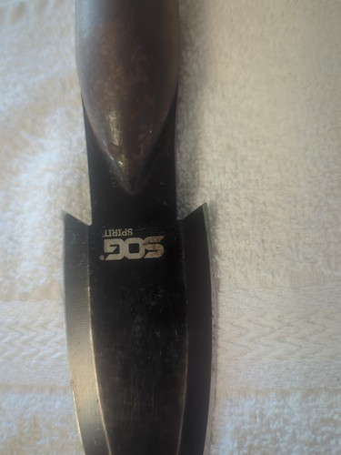 SOG Spirit Spear fix blade  Knife   4.5"Stainless Steel Pre-Owned Used Condition - Picture 15 of 24