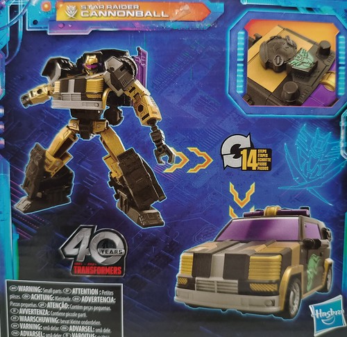 TRANSFORMERS 2024 LEGACY UNITED STAR RAIDER CANNONBALL DELUXE CLASS ROBOT SEALED - Picture 19 of 19