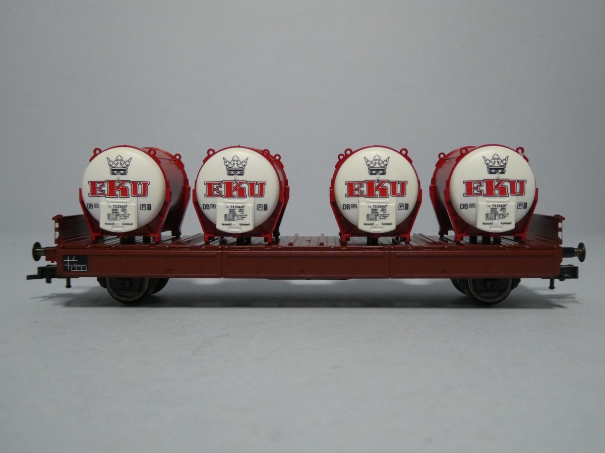 5229 F / FLEISCHMANN HO WAGON A ESSIEUX TRANSPORT DE BIERE PELFORTH SNCF