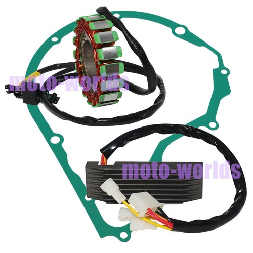 Stator & Rectifier & Gasket for Suzuki VS750GL Intruder 750 1985-91 32101-38A10 - Picture 2 of 8