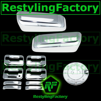 09-14 Ford F150 Chrome Mirror+4 Door Handle+keypad+no PSG