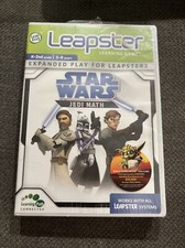 NEW! SEALED! LEAPSTER STAR WARS JEDI MATH