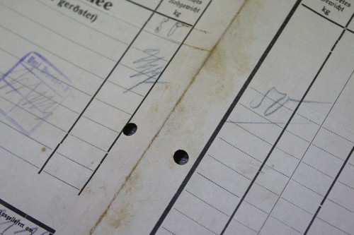 Old consignment note Reichsbahn 1937 Altenburg Thuringia to Neukirch L. malt coffee - Picture 15 of 17