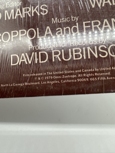 Apocalypse Now Original Soundtrack 1979 2xLP Vinyl Record STILL SEALED DP 90001 - Picture 12 of 19