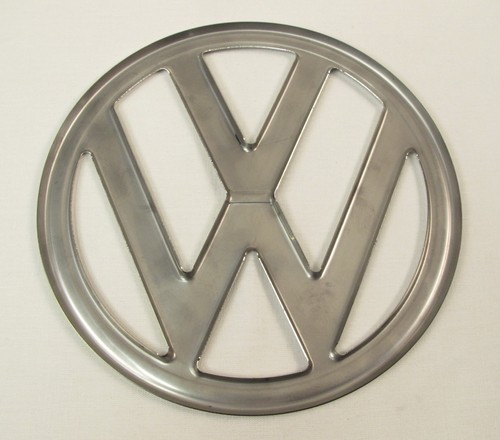 VW Early Bay tamaño autobús insignia delantera casa garaje decoración cámper furgoneta pulida - Imagen 2 de 2