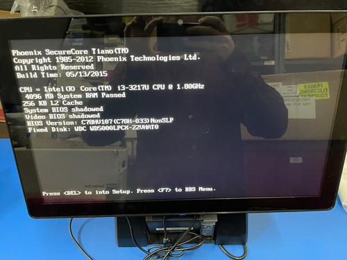 Lot of 4 Touch Dynamic Breeze 185 18.5" All-In-One POS Terminal w/ Epson Printer - Picture 23 of 24