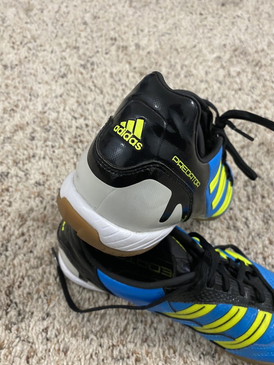 Adidas Shoes Mens 7 Predator Adipower 2011 G40935 Blue Yellow