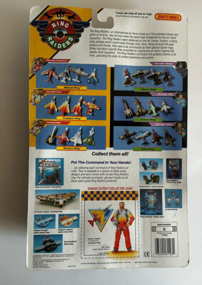 VINTAGE RING RAIDERS FREEDOM WING 4 PACK NEW ON CARD MATCHBOX 1988