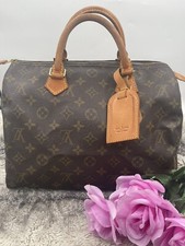Louis Vuitton Speedy 30 Brown Canvas