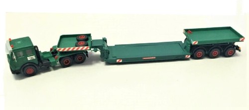 KIBRI 10090 Mercedes-Benz Scheuerle Lowloader 1/87 HO Scale (plastic kit) MIB - Picture 1 of 4
