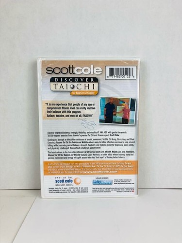 Scott Cole Discover Tai Chi For Balance Mobility DVD New Sealed - Imagen 7 de 8