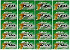 Gillette 7 O'clock PermaSharp Stainless Double Edge Safety Razor Blade,200X Shav